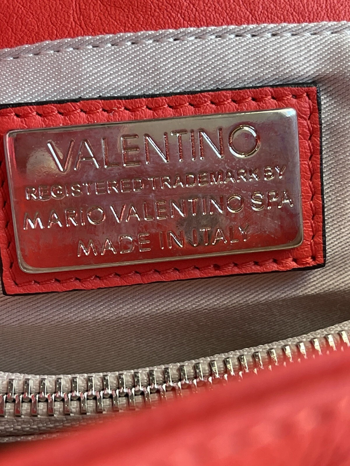 Borsa Valentino by Mario Valentino RARA Marylin pelle anguria tracolla catena nuova con etichetta