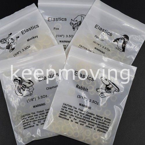 1er-Pack Zahnkieferorthopädische Gummibänder Ortho Elastics Latex Zahnspangen 3,5/5,0/6,5 Unzen - Bild 13 von 48