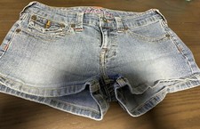 Celebrity Pink Jean Shorts Size 5 Light Blue Denim Short Shorts