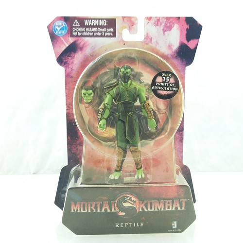 Jazwares Mortal Kombat Mk9 Reptile Action Figure New Inside The Box - Picture 1 of 4