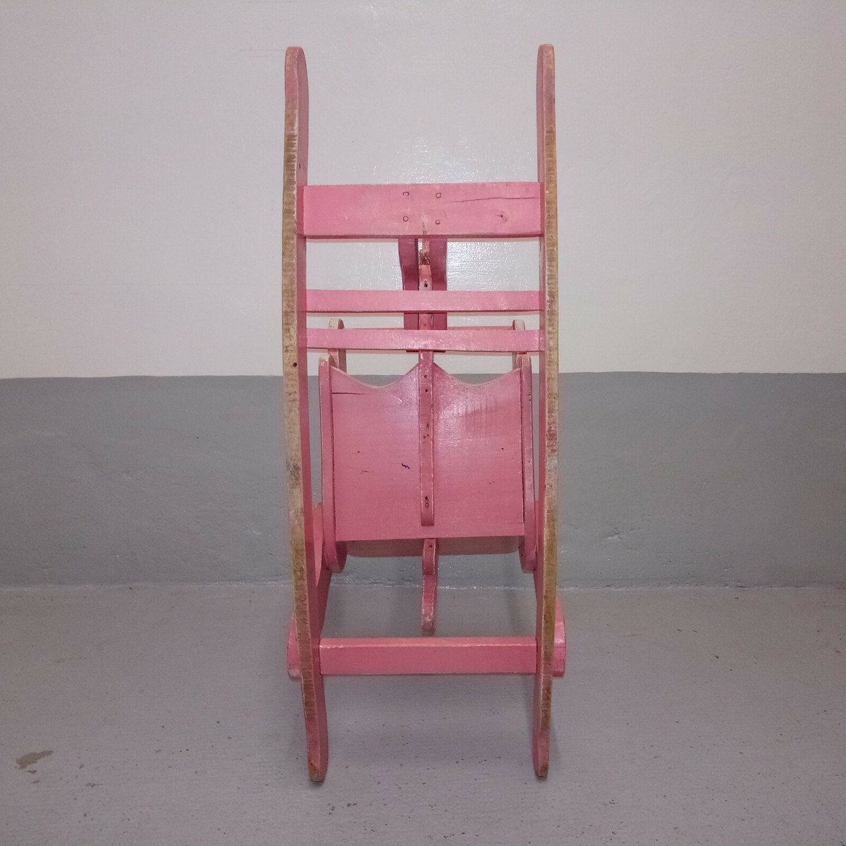 CHEVAL DE BOIS À BASCULE Ancien Vintage Années 60-70 – Allur
