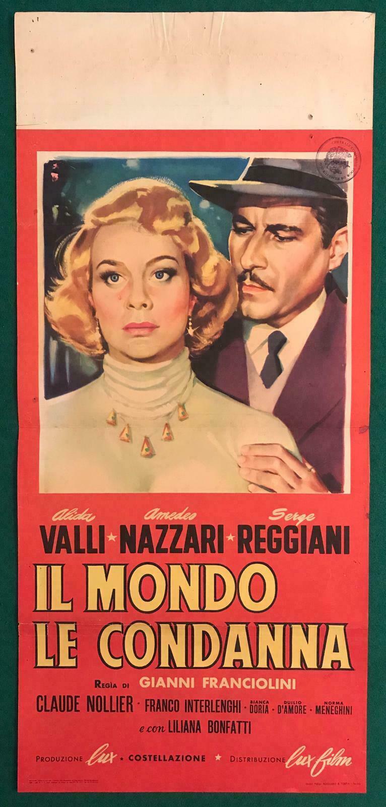 Locandina di Il mondo le condanna (1953)