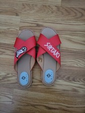 Phi Male women 37 us6.5 red slide