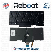 New Dell Latitude 5480 5490 7480 7490 UK Keyboard 09170J backlit