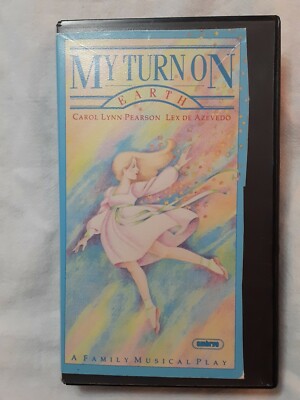 My Turn On Earth (1986 VHS) TESTED WORKS - GRAIL RARE Carol Lynn Pearson OOP HTF