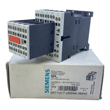 Siemens 3RT1017-2BB44-3MA0 Power Contactor 12A 5.5kW 400V 2S+2Ö 24V DC 3 Pole 3