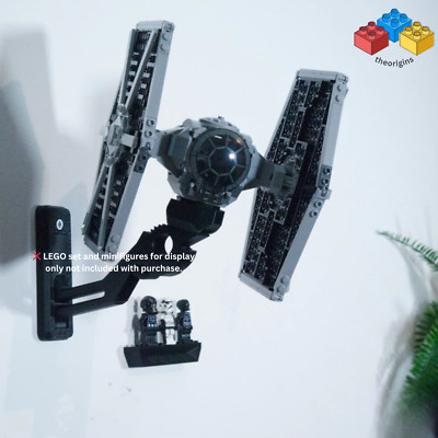 Offset Angled Wall Mount for Imperial TIE Fighter  75300 | Star Wars