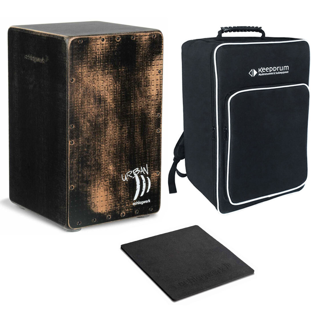 Перкуссия CP5230 Cajon Grunge Черная Сумка 58190₽