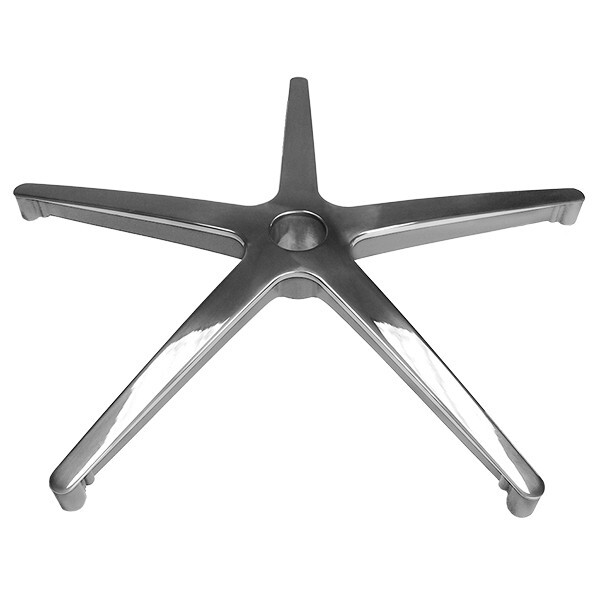 24" Aluminum T-Edge Style Replacement Chair or Stool Base - S4050