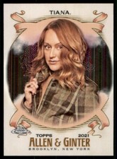 2021 Topps Allen & Ginter Chrome Sarah Tiana #229