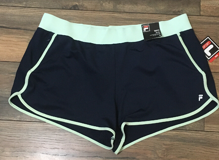 Pantaloncini Fila Sport Mesh Performance Atletici Traspiranti Corti TRUDRY Navy Relaxed