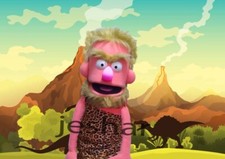 Muppet style "The Caveman" Ventriloquist Professional  Puppet