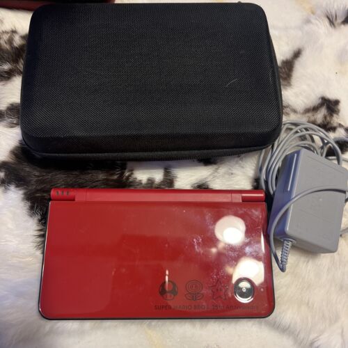 Nintendo Dsi XL Super Mario Bros 25th Anniversary- Case, Charger… - Picture 1 of 6