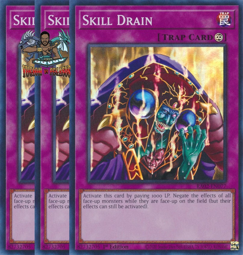 yugioh cards like skill drain - SR13-EN040 - Common 1st Edition Skill Drain - The Lost