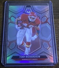 Tony Richardson 2024 Panini Mosaic Silver Prizm #238 Kansas City Chiefs