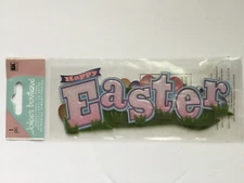 Jolee's Boutique HAPPY EASTER Title Wave scrapbook card stickers eggs VERY RARE
