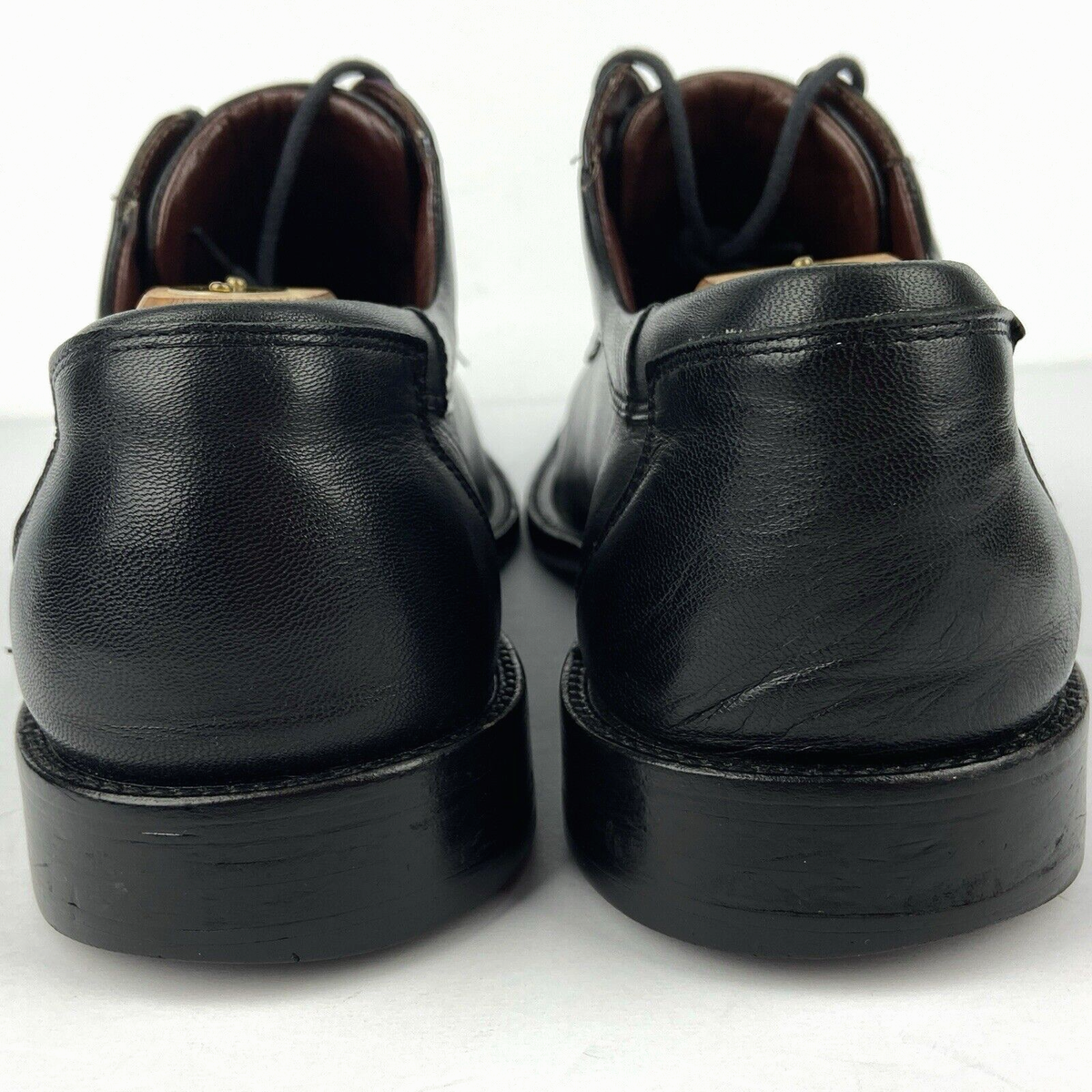 Johnston & Murphy Men\'s Dobson Cap Toe Lace Up Oxford Shoes Black Sz 13M Johnston & Murphy Conard Cap Toe - FREE Shipping & FREE  main image 3