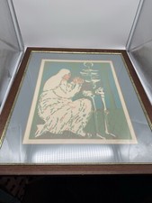 HAP GRIESHABER (1909-1981) Der Totentanz von Basel (c.1966)Die Äbtissin