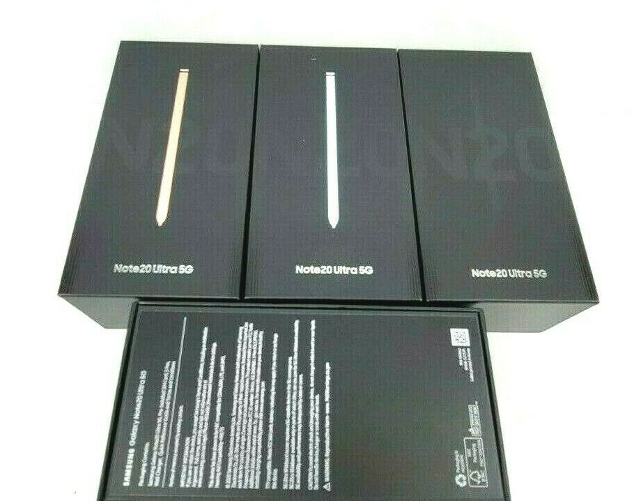 Open Box Note 20 Ultra In Box S20 Ultra Samsung Note 20 Ultra Open