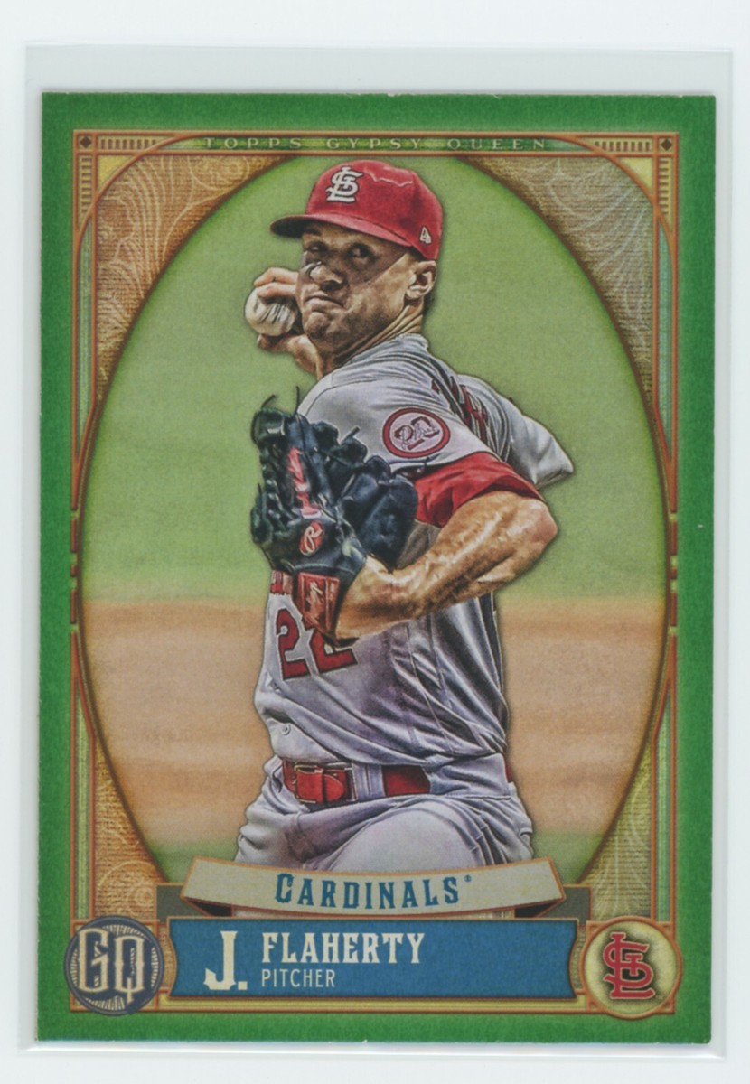 Topps Gypsy Queen 2021 - Jack Flaherty Green Parallel #274 - St