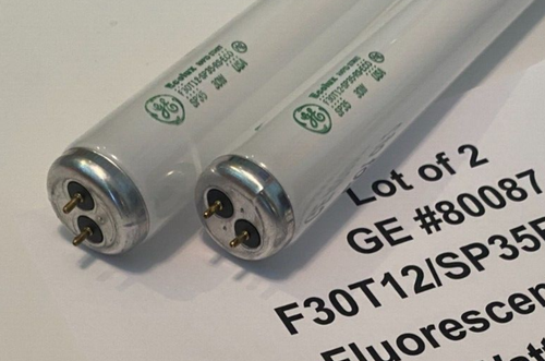 (QTY 2) GE F30T12/SP35RSECO Fluorescent Lamps - 25W - Warm White - GE #80087 - Picture 3 of 4