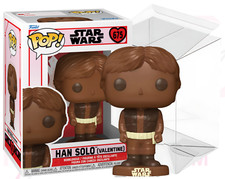 Star Wars Funko POP 675 Han Solo Chocolate Valentine Candy Edition w Protector