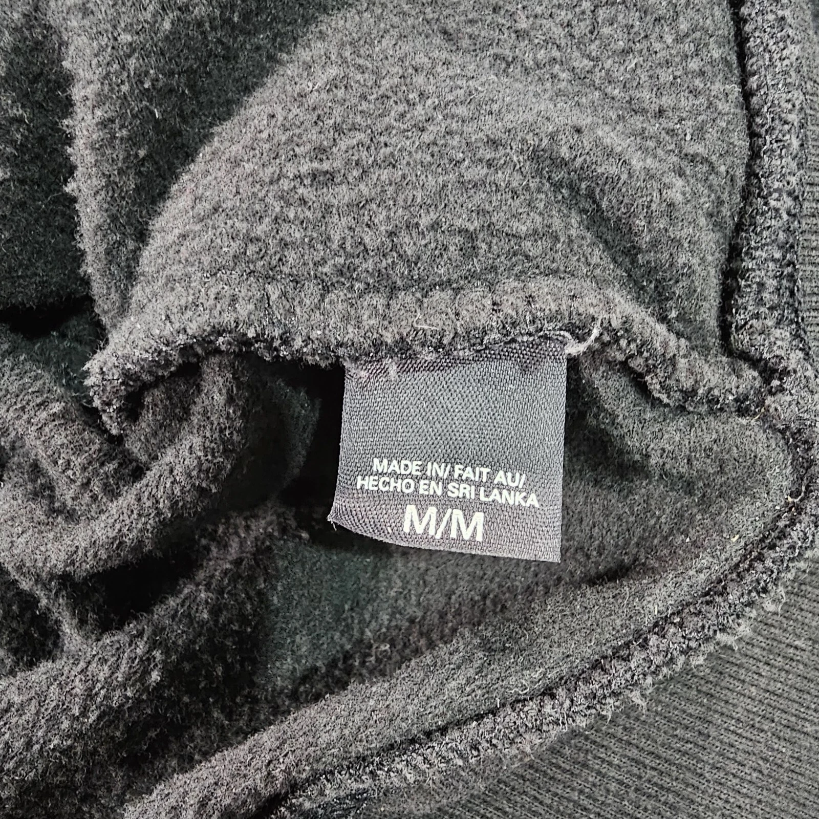 UNDERCOVER Victoria's Secret Supermodel Essentials DONNA TAGLIA M giacca nera con cappuccio e zip