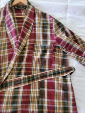 Sears Men's Vintage Robe XL. Plaid, Preppy, Cool and Lightweight