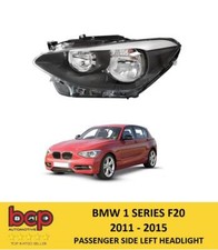  BMW 1 SERIES F20 2011 - 2015 HALOGEN HEADLIGHT LAMP LEFT PASSENGER SIDE  NEW 