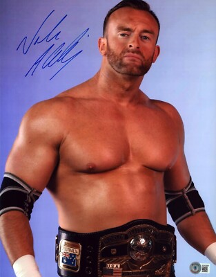 Nick Aldis Signed 11x14 Photo BAS COA WWE NWA ROH TNA Impact Picture Autograph 2