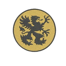 Howling Griffons Logo Patch Embroidered Iron-On Applique Sci-fi Table-Top Grim