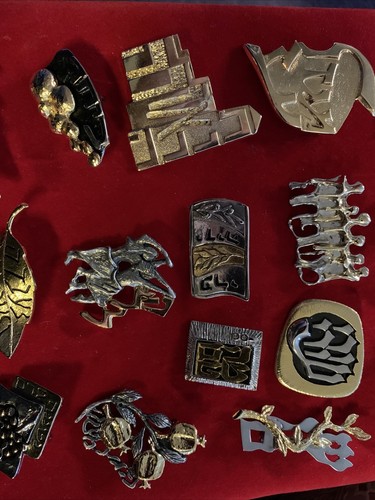 Lot Of Brooches Judaica - Picture 3 of 12
