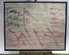 Defining the Space 2020 C Peterson * Original Painting * Abstract * Watercolor