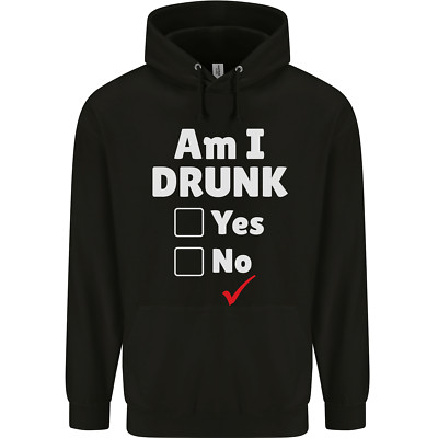 Bin ich betrunken lustiger Kapuzenpullover Bier Alkohol Wein Apfelwein Guiness Kinder Kids