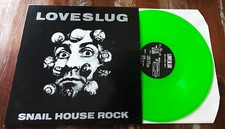LOVESLUG  Snail House Rock  Original Farbige (Grün) Vinyl Schallplatte aus 1989