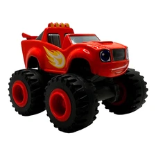 Drag Race Blaze Die Cast Truck Blaze 2014 Mattel Viacom 3 Inches