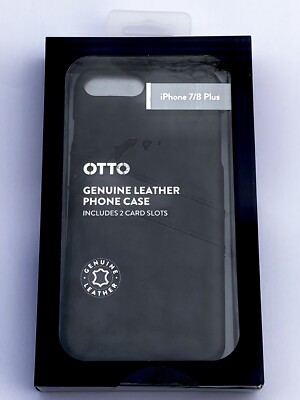 Otto Iphone 7/8 Plus - Genuine Leather with 2 Card Slots