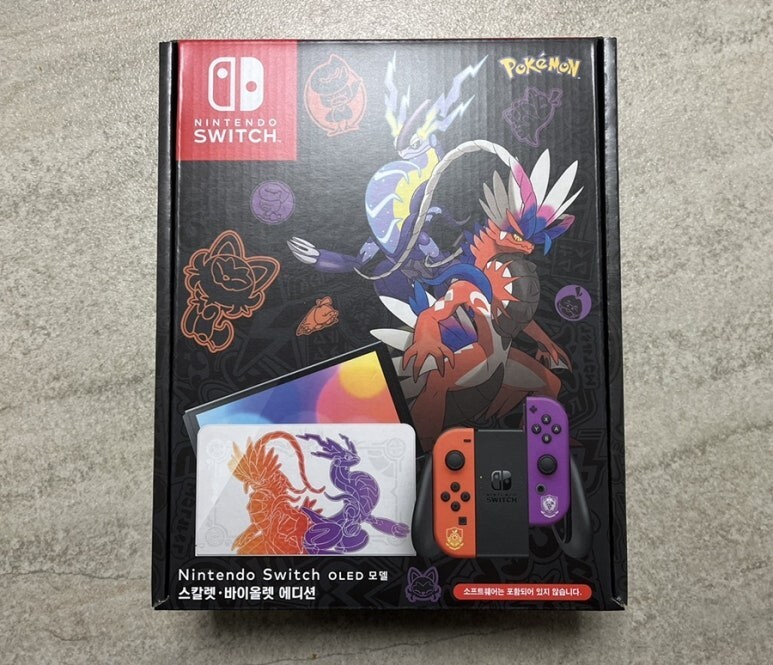 Nintendo Switch OLED Pocket Monster Scarlet Violet Edition