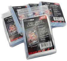500-Count Ultra Pro Easy Grade Card Sleeves - Angle Cut Corner Prevents Damage