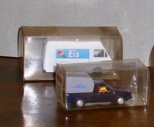 Wiking-4 Vw Kastenwagen/Caddy- unbespielt-Ok-guter Zustand (8) - Picture 3 of 5