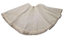 Girls Polkadot Zip Up Skirt K3