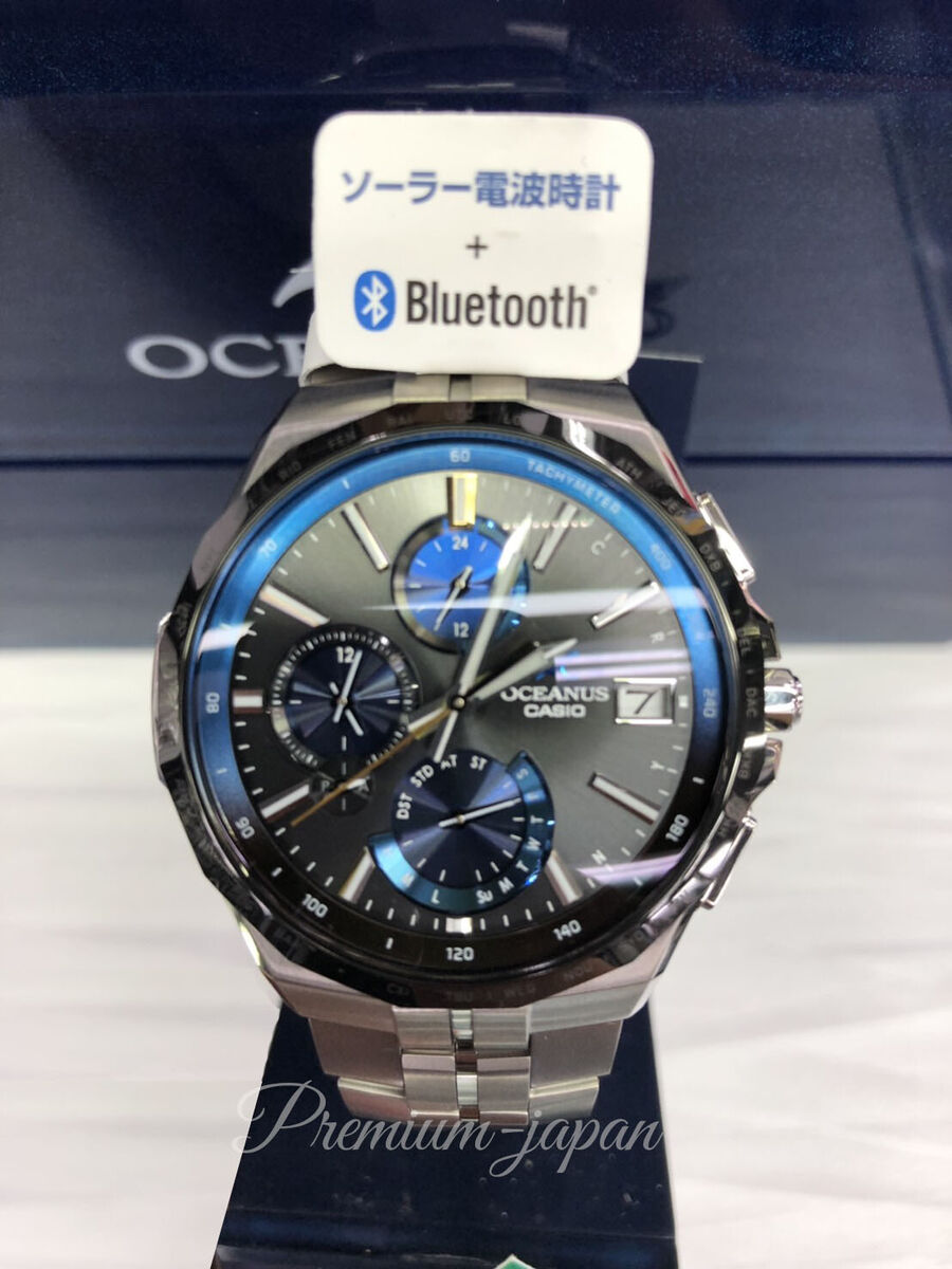 Casio OCW-S5000E-1AJF OCEANUS Manta Bluetooth Watch Japan Casio OCW-S5000E-1AJF OCEANUS Manta Bluetooth Watch Japan