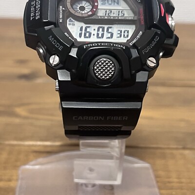 CASIO G-SHOCK GW-9400J-1JF Black Red Master of G RANGEMAN