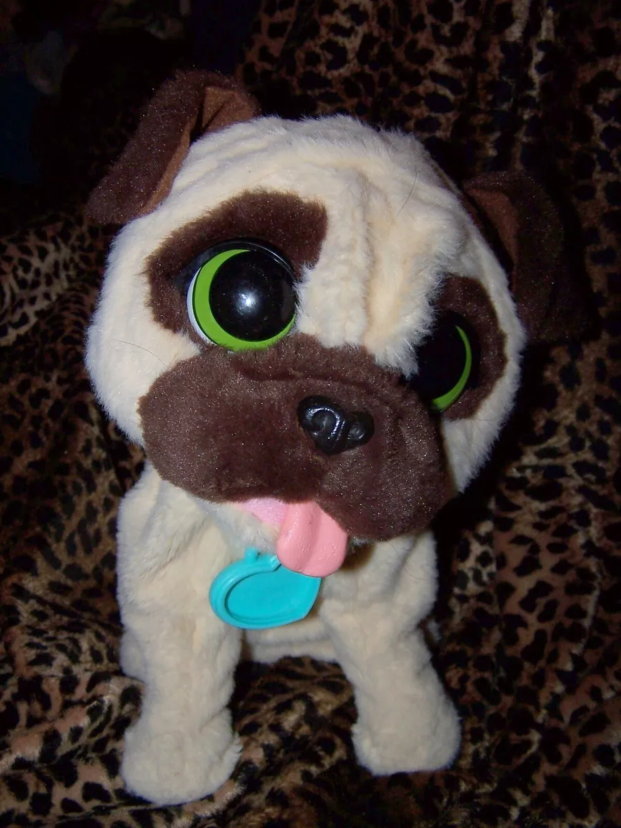 Furreal friends jj my top jumping pug pet toy
