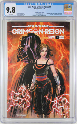 STAR WARS: CRIMSON REIGN #1 (TYLER KIRKHAM EXCLUSIVE VARIANT) ~ CGC 9.8 NM/M