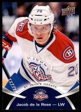 2016-17 Upper Deck AHL Jacob de la Rose St. John's IceCaps #58