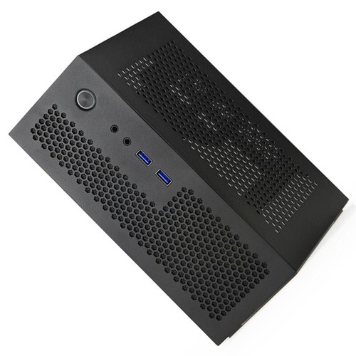 A09 Mini ITX Computer Case Chassis HTPC Host Case USB3.0 ITX Enclosure Computer - Picture 7 of 12