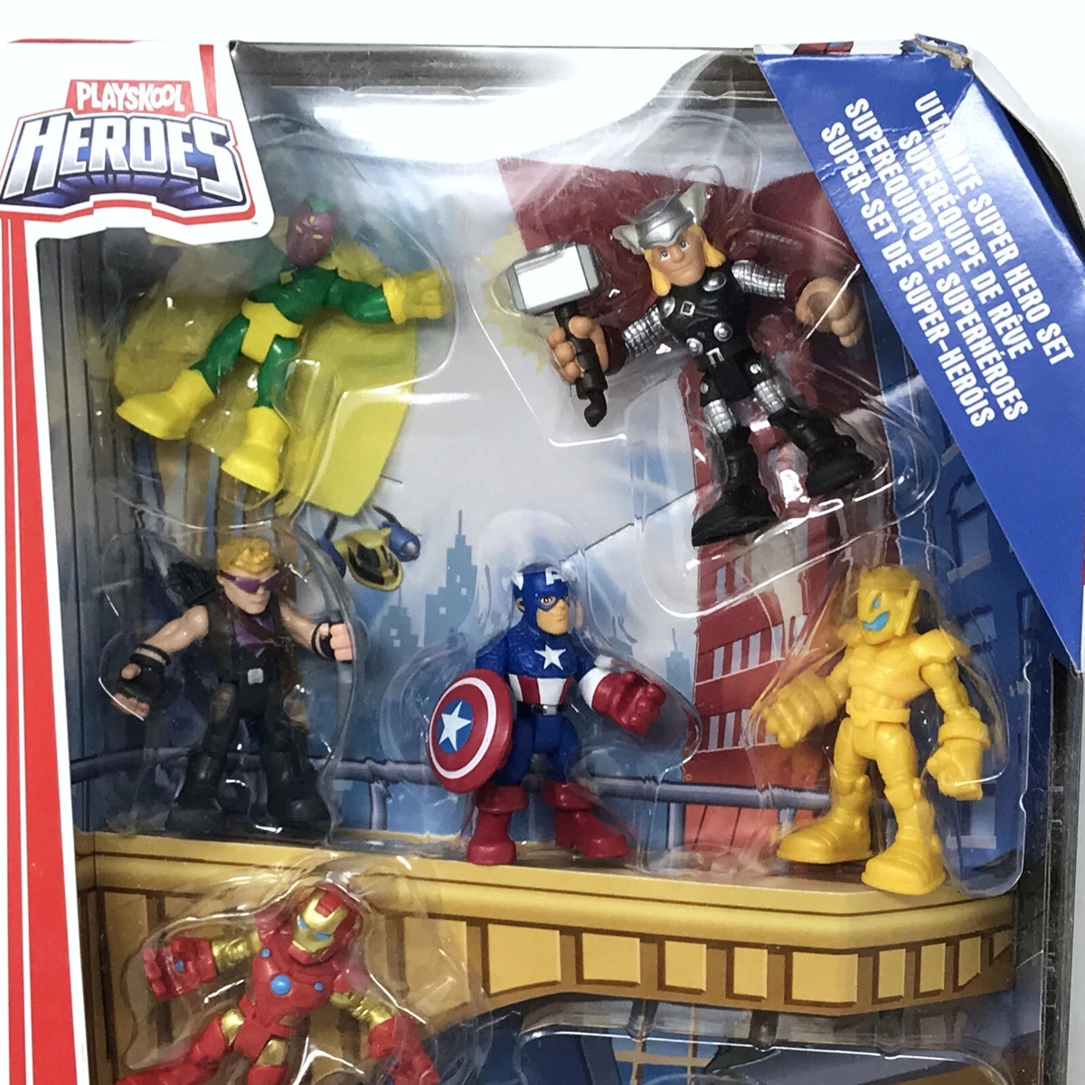 Playskool heroes marvel super hero adventures ultimate super hero on sale set