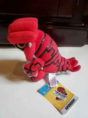 GROUDON Pokemon Center 2010 Stuffed Animal Plush Pokedoll 6