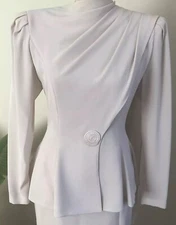 Daymor Couture 2pc Formal Gown Maxi Long Skirt Set Sz 4 Wedding Mother Of Bride